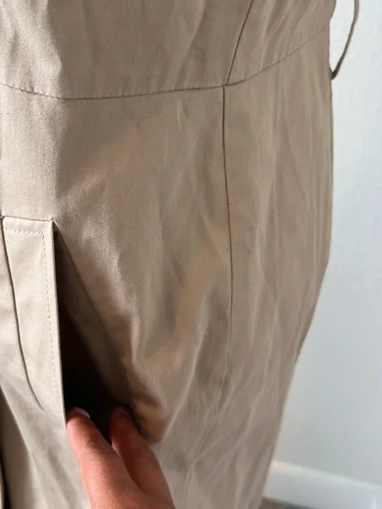 Banana Republic Sleeveless Trench Dress (belt & necklace NOT INCLUDED) - Picture 4 of 7